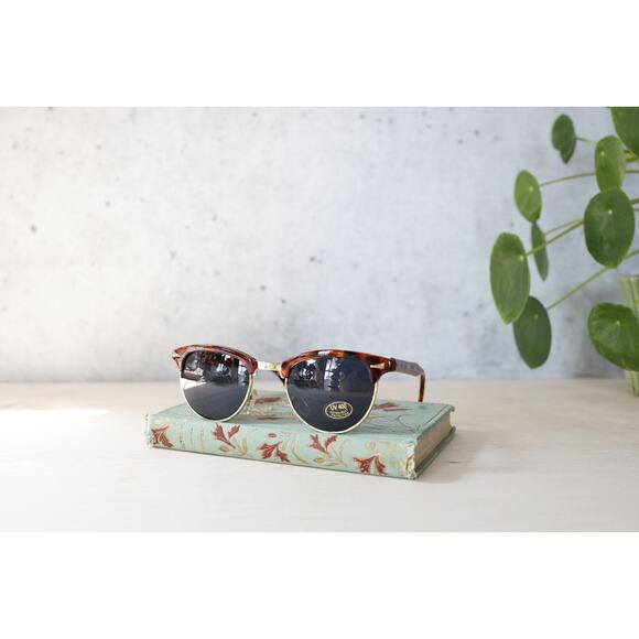 VTG 990s Y2K Clubmster Cat Eye Style Sunglasses NOS Retro Preppy Old Money - Picture 1 of 8